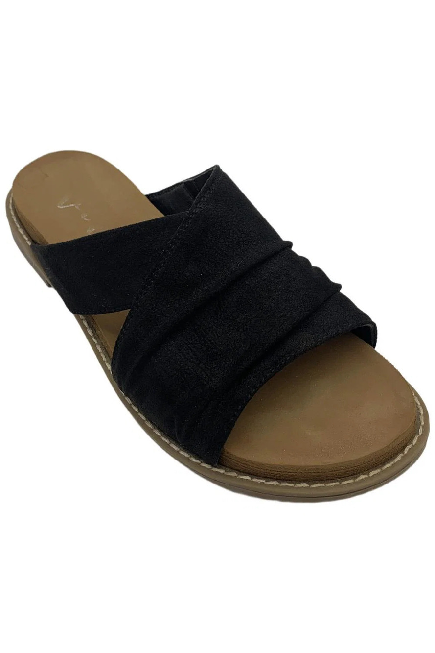 Very G Women's Jolene 2 Slide Sandal Black - Medium